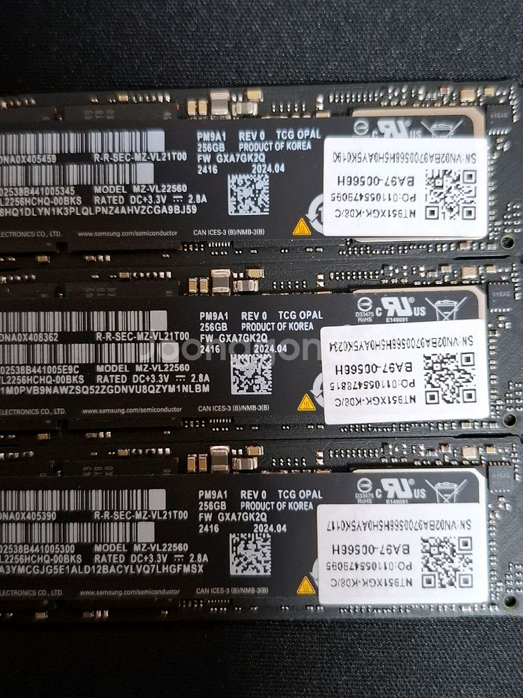 삼성 PM9A1 M.2 NVME SSD 256GB--2