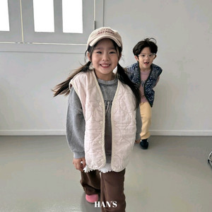 (새상품) 페이즐리 양면베스트