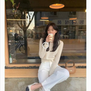 르플레인 화이트콘데님