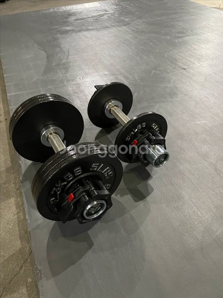 [가격인하]로그 로더블덤벨 덤벨봉--2