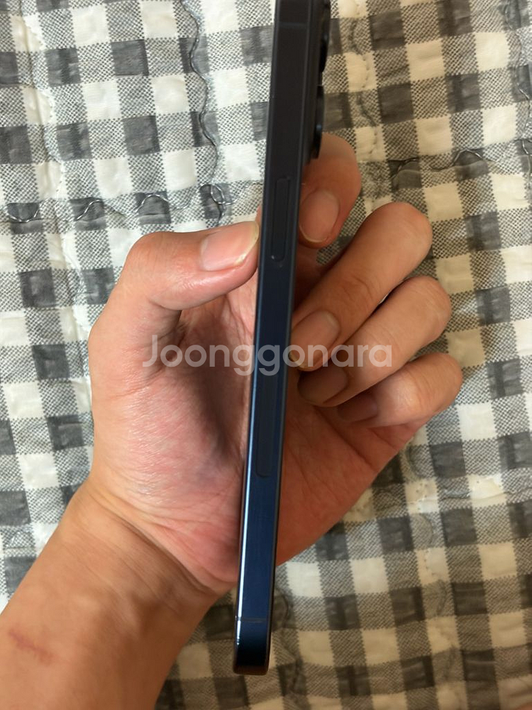 아이폰 15 프로맥스 블루티타늄 256GB (카메라 무--1