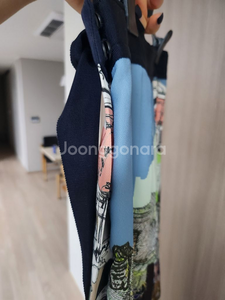 마인 플리츠 스커트--3