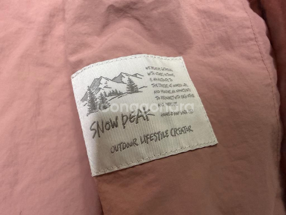 스노우피크 바람막이 후드 자켓 여성용 95호 66사이즈--3