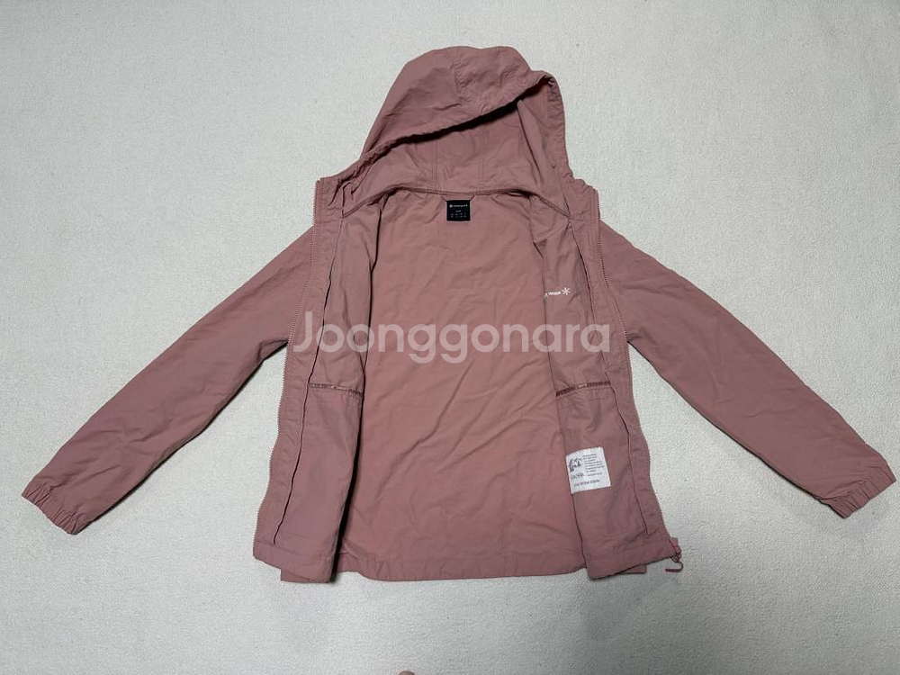 스노우피크 바람막이 후드 자켓 여성용 95호 66사이즈--1