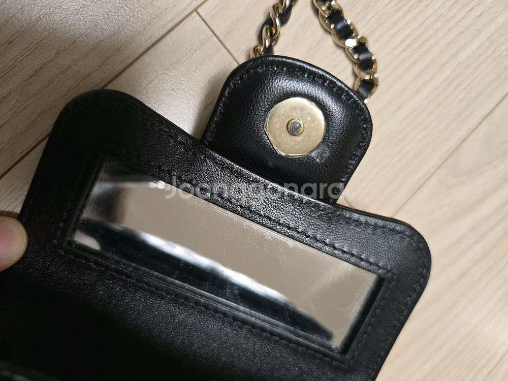 샤넬 AP2682 샤넬 체인미니백 램스킨 샤넬미니탑핸들--4