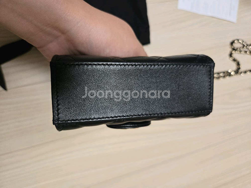 샤넬 AP2682 샤넬 체인미니백 램스킨 샤넬미니탑핸들--7