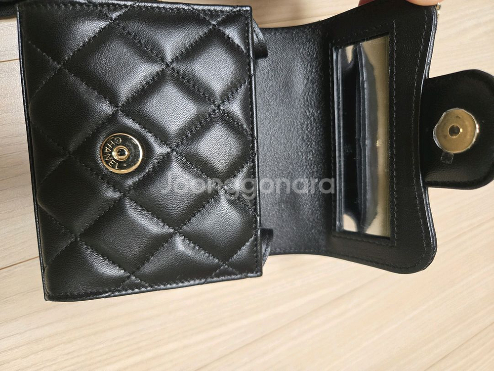 샤넬 AP2682 샤넬 체인미니백 램스킨 샤넬미니탑핸들--5