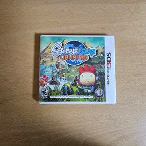 북미판 3ds 스크리블너츠 언리미티드
