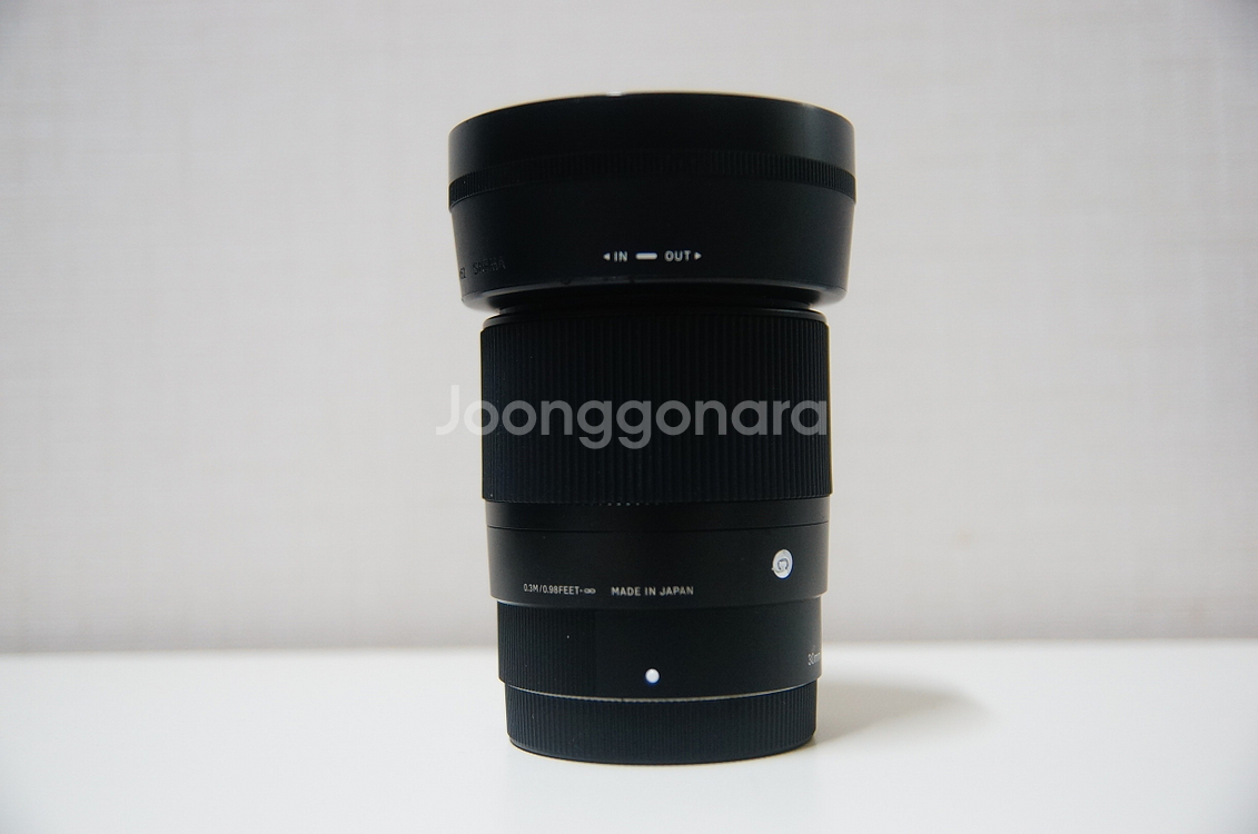 [소니용] 삼식이 시그마 30mm f1.4 단렌즈 박스--2