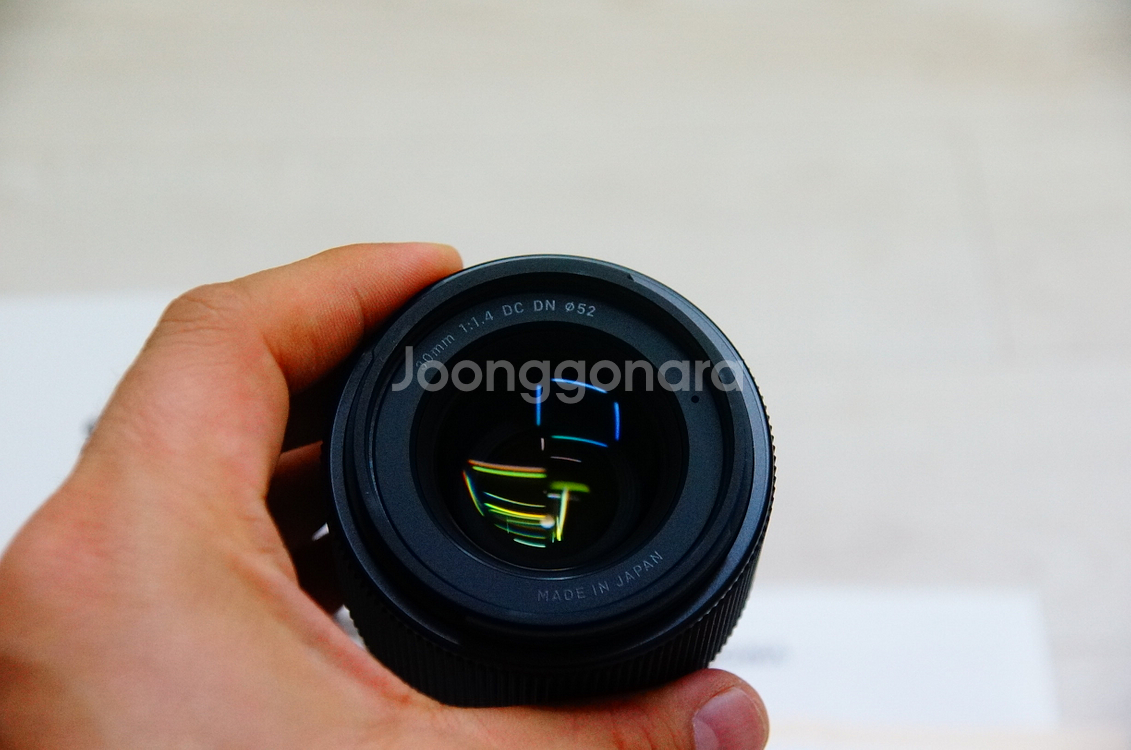 [소니용] 삼식이 시그마 30mm f1.4 단렌즈 박스--3