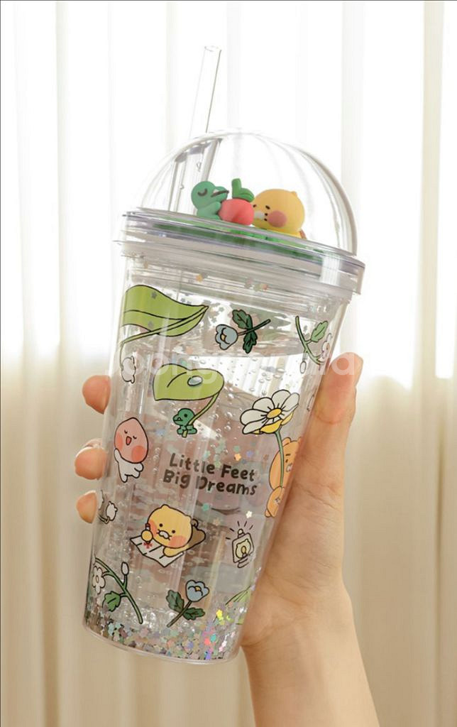 카카오프렌즈 돔형 콜드 텀블러 450ml--1