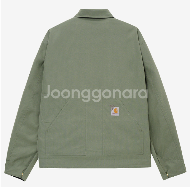 칼하트 디트로이트 자켓 인빈시블 블랙/세이지--12