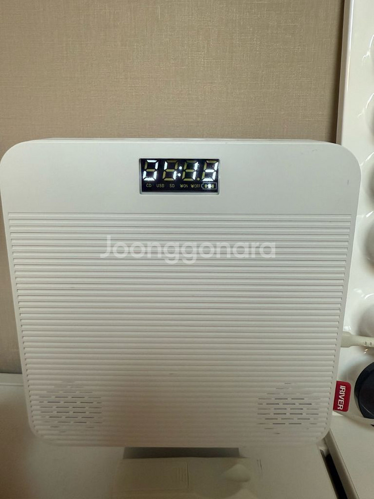 아이리버 무선cd플레이어/dvd가능--0