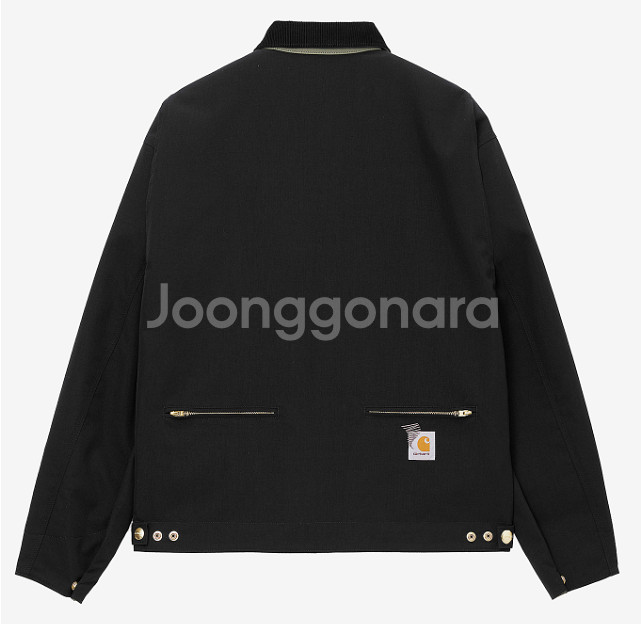 칼하트 디트로이트 자켓 인빈시블 블랙/세이지--1