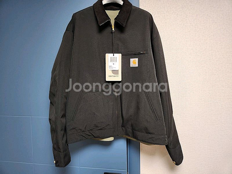 칼하트 디트로이트 자켓 인빈시블 블랙/세이지--6