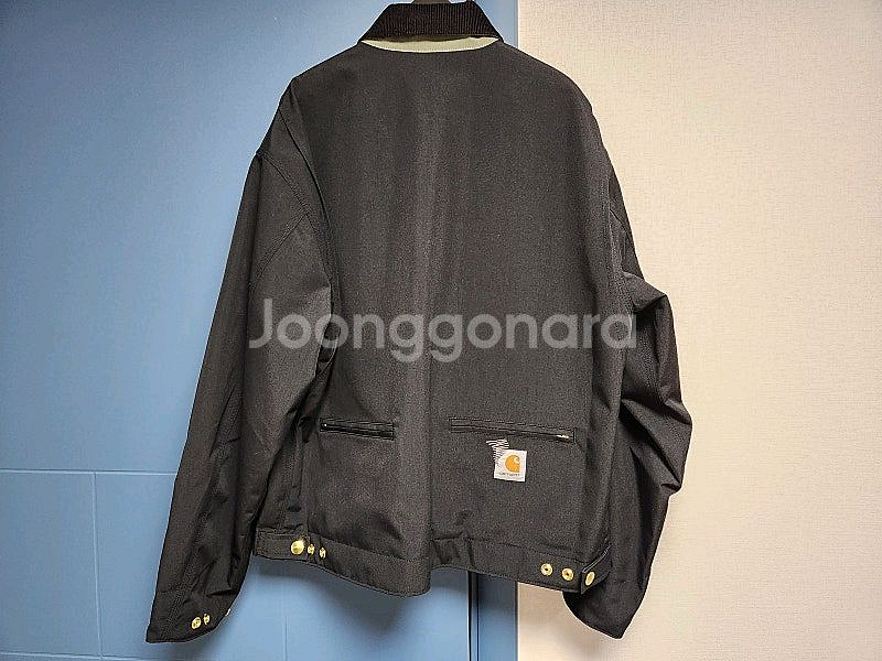 칼하트 디트로이트 자켓 인빈시블 블랙/세이지--7