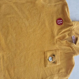 베베드피노 노란색 반팔 티셔츠 4ㅡ5세 110