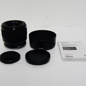 [소니] 여친렌즈 FE 50mm f1.8 풀프레임