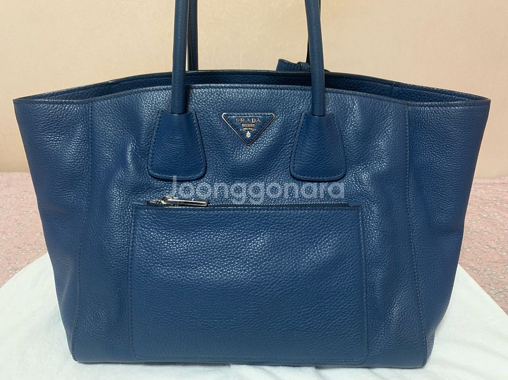 프라다 BN2795 비텔로 피닉스 블루 가방 판매합니다--1