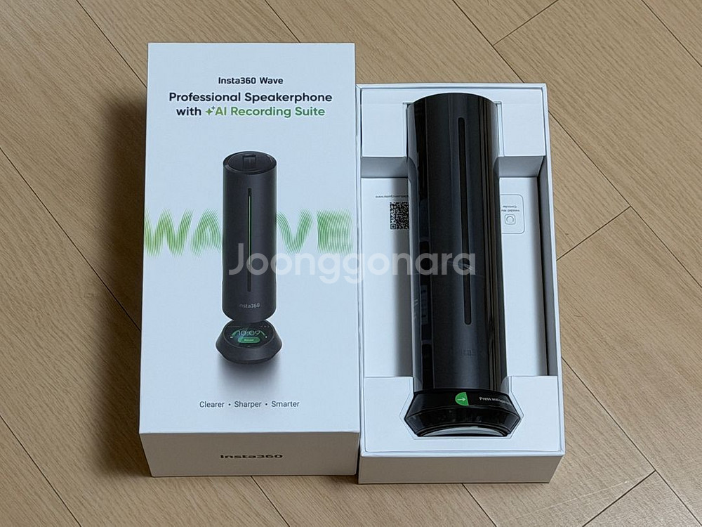 인스타360 wave 웨이브 스피커폰 AI레코더--0