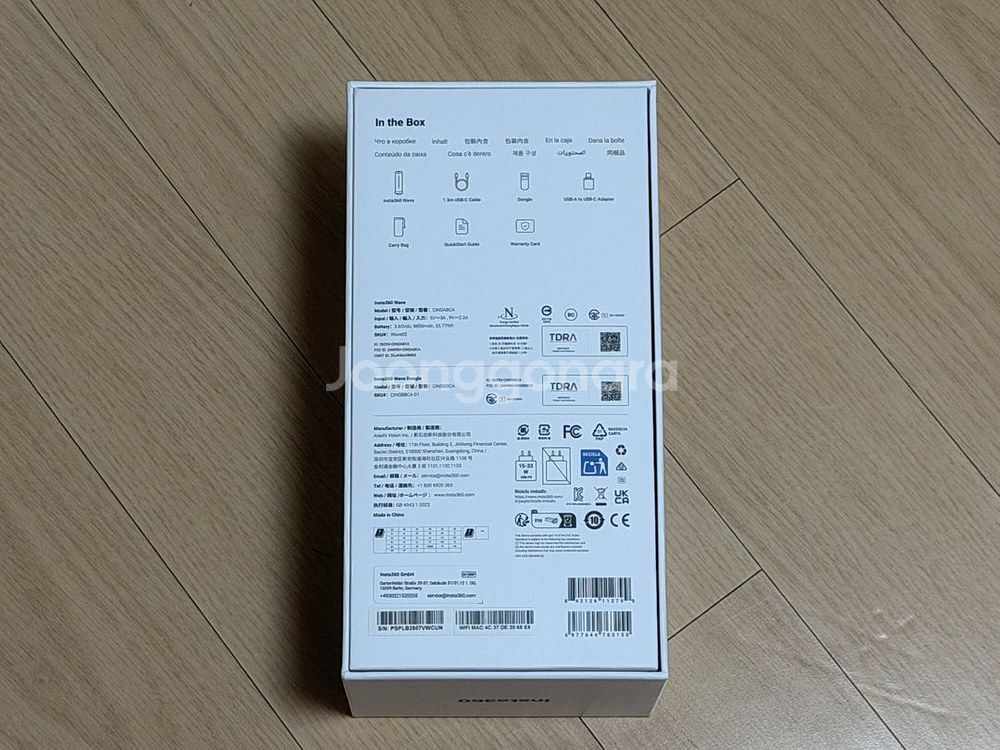 인스타360 wave 웨이브 스피커폰 AI레코더--2