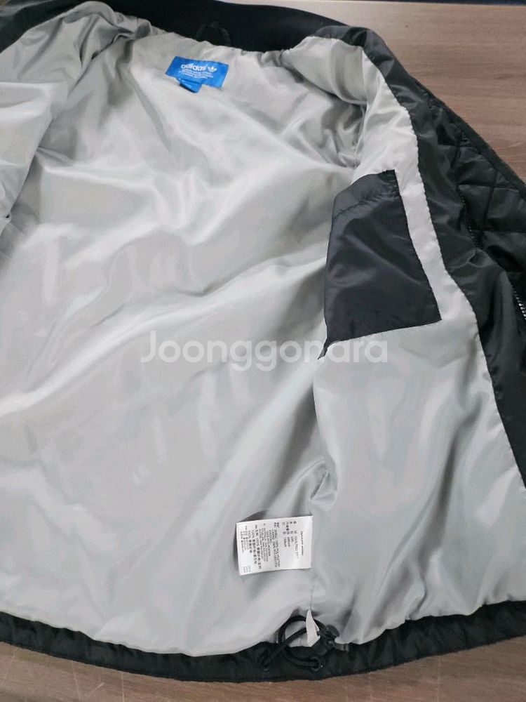 아디다스 파이어버드 퀼팅 90 깔깔이 자켓 블랙--6