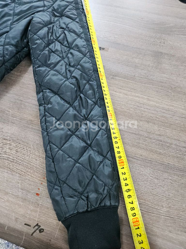 아디다스 파이어버드 퀼팅 90 깔깔이 자켓 블랙--8