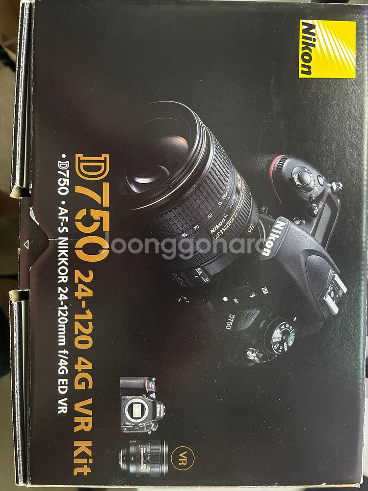 니콘 d750 정품 풀박스--2