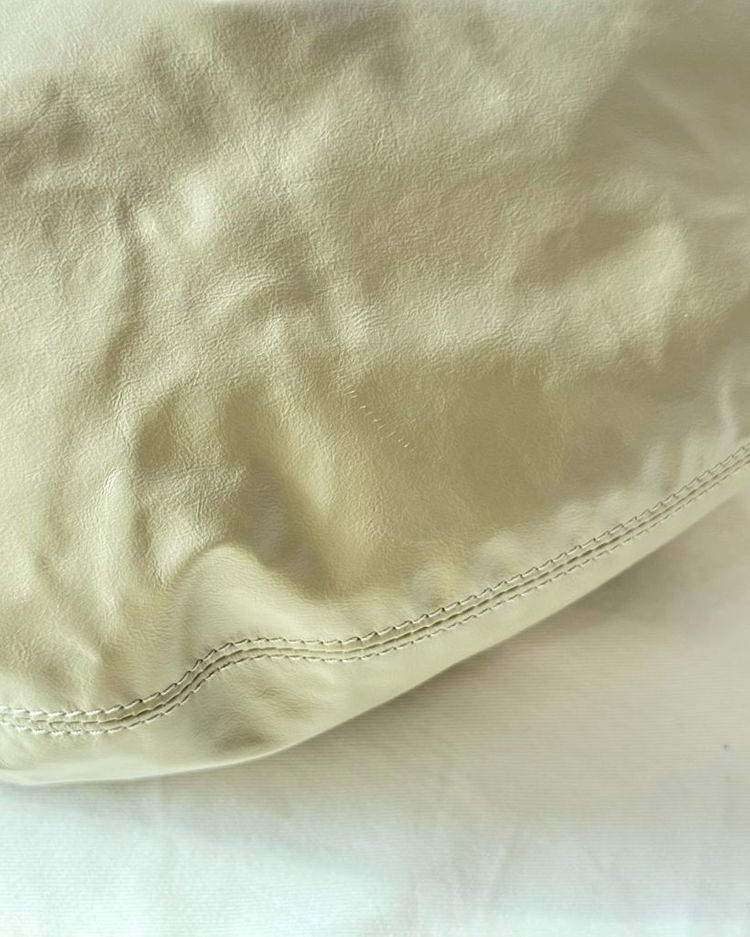 르메르 페이퍼 레더 미디움 소프트 크루아상 백--6