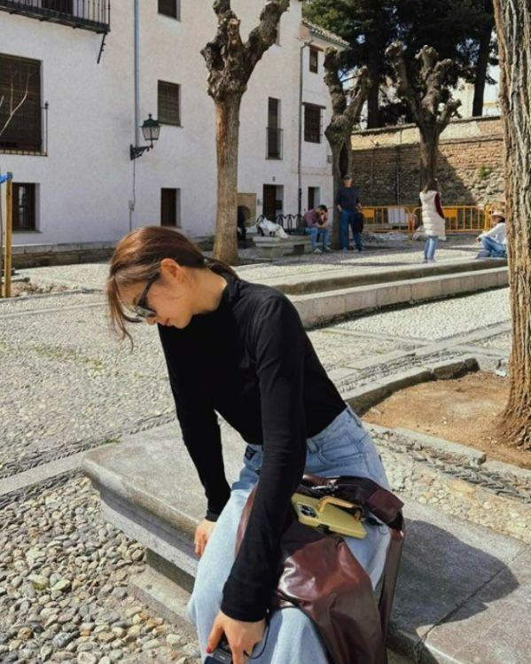 르메르 페이퍼 레더 미디움 소프트 크루아상 백--9