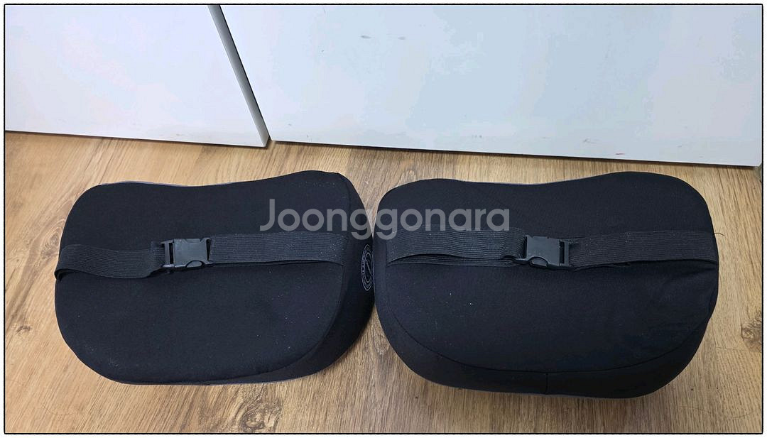 체보트 자동차 목쿠션 차콜 2개 거의새거--1