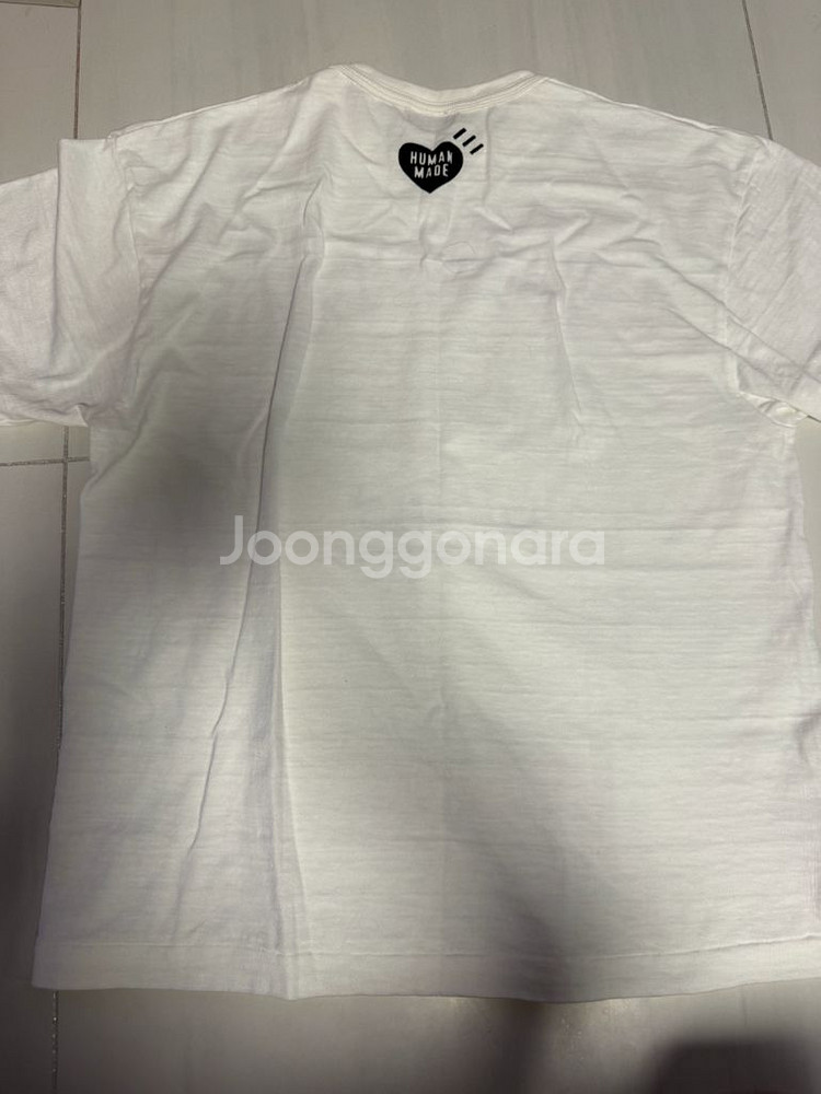 [정품] 휴먼메이드 남자 티셔츠 2개 일괄판매--4