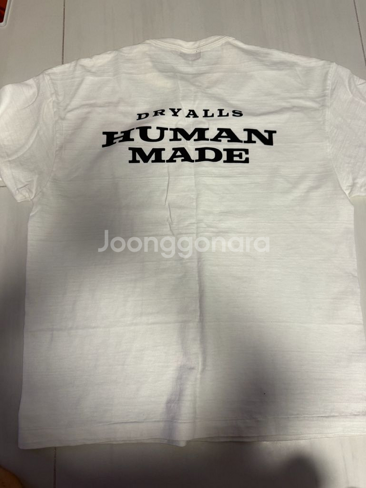 [정품] 휴먼메이드 남자 티셔츠 2개 일괄판매--8