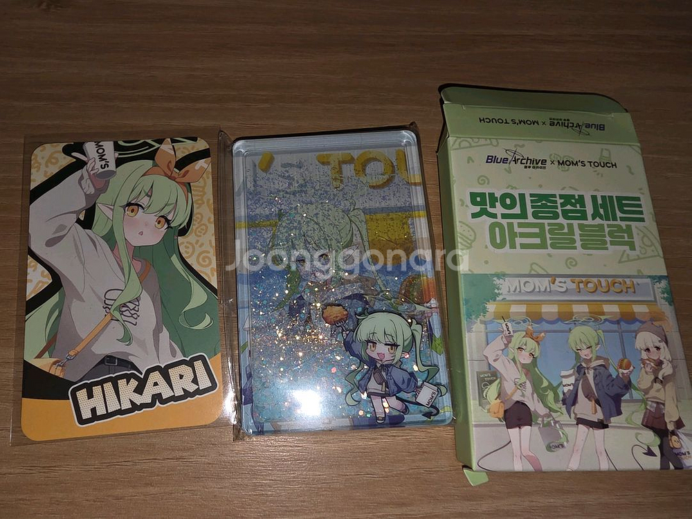 블루아카이브 맘스터치 아크릴 블럭--0