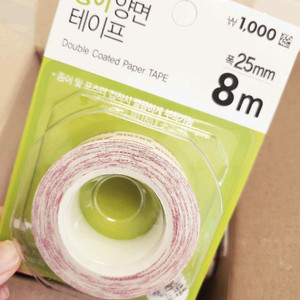 Aiders 양면 테이프 8m 새제품