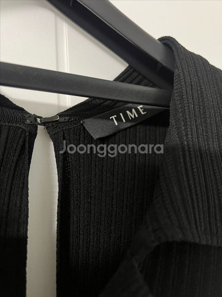 TIME 한섬 타임 블랙 원피스 한번착용(100만원구매--17
