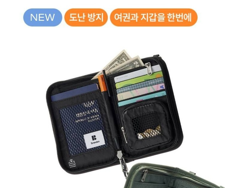 브랜든 세이프 크로스 바디백 가방S+월렛백(새상품)--3