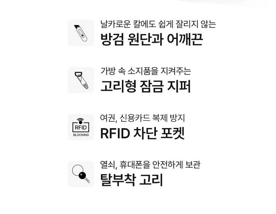 브랜든 세이프 크로스 바디백 가방S+월렛백(새상품)--4