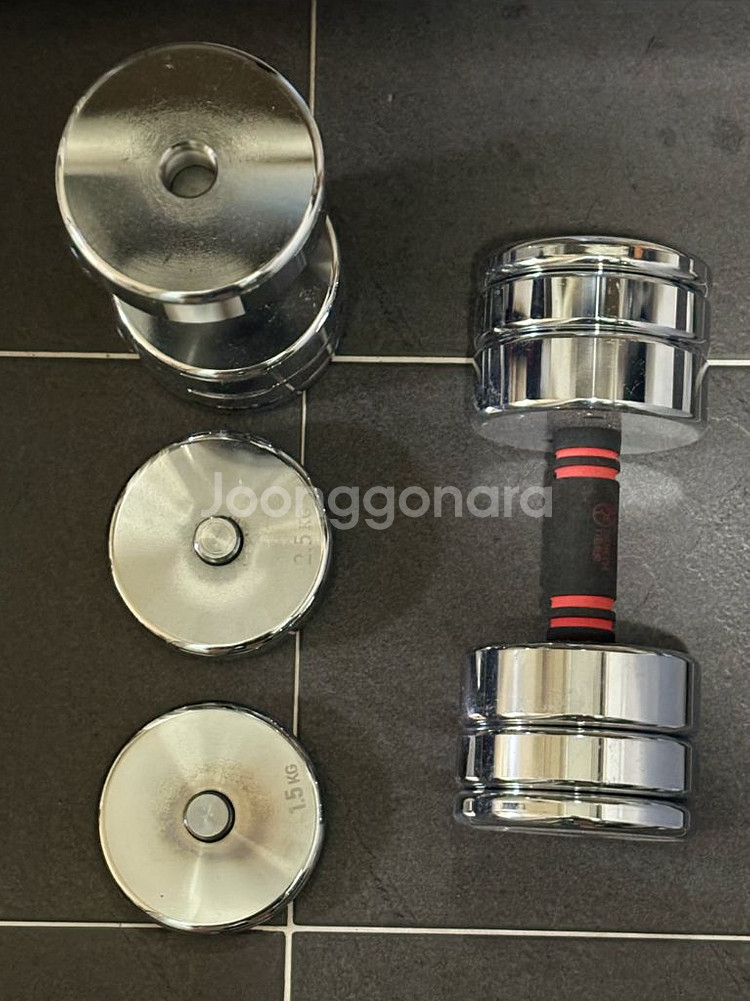 노스디어(North deer) 무게조절 덤벨 1쌍--1