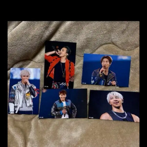 빅뱅 전멤버 생일카드 세트 지드래곤 탑 대성 등