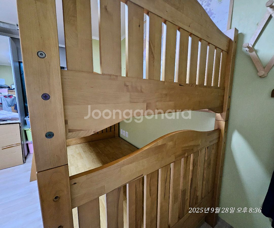 원목2층침대(하단수납형, 분리사용가능)--4
