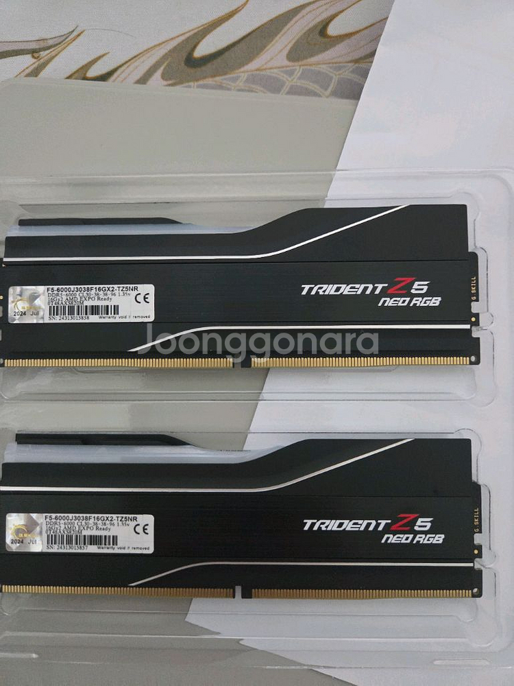 ddr5 트레지언트 neo 지스킬 cl30 32gb--0