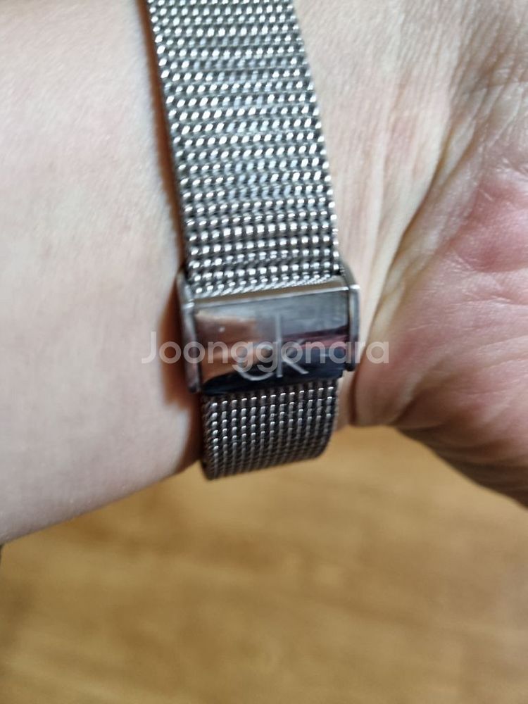 CK 블루판 메쉬밴드 시계--3