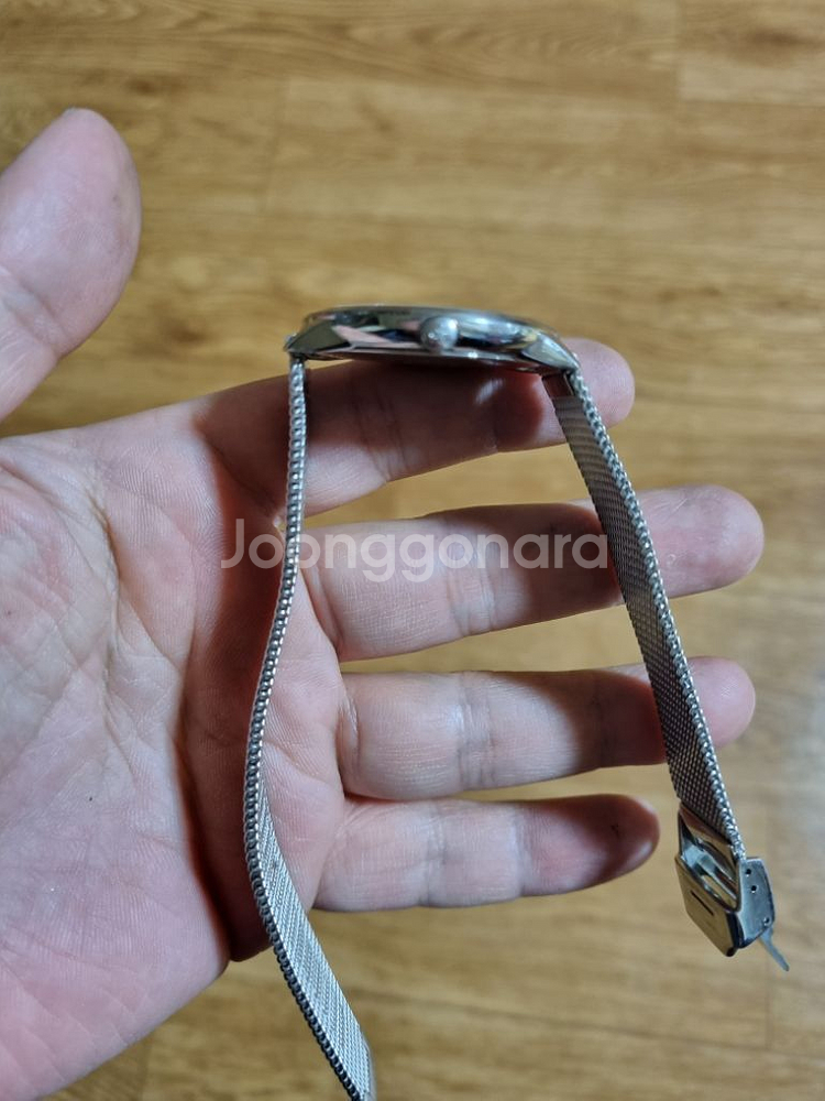 CK 블루판 메쉬밴드 시계--4