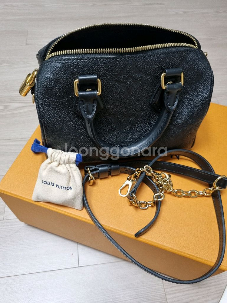 루이비통 스피디 반둘리에 20 블랙--0