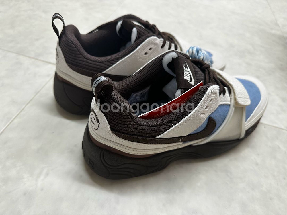 나이키 스캇 줌필드 잭스 팝니다. 공홈 드로우 사이즈--4