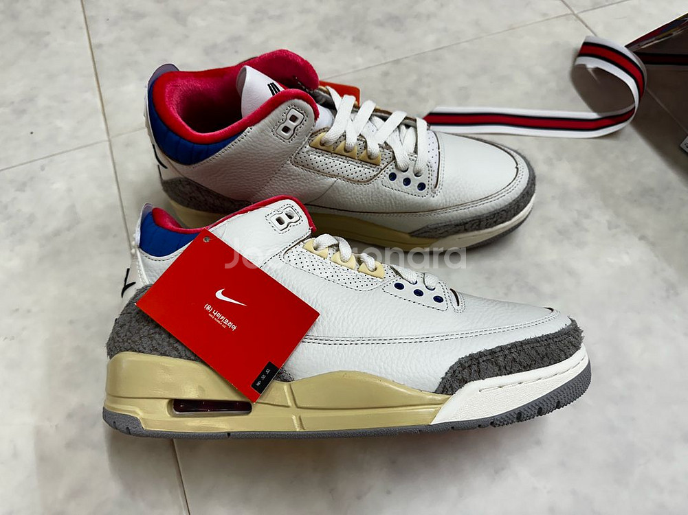 나이키 에어조던3 레트로 서울 판매합니다. 공홈 드로우--2