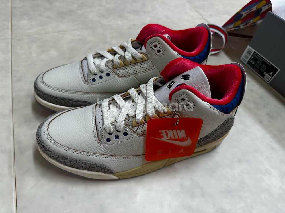 나이키 에어조던3 레트로 서울 판매합니다. 공홈 드로우--0