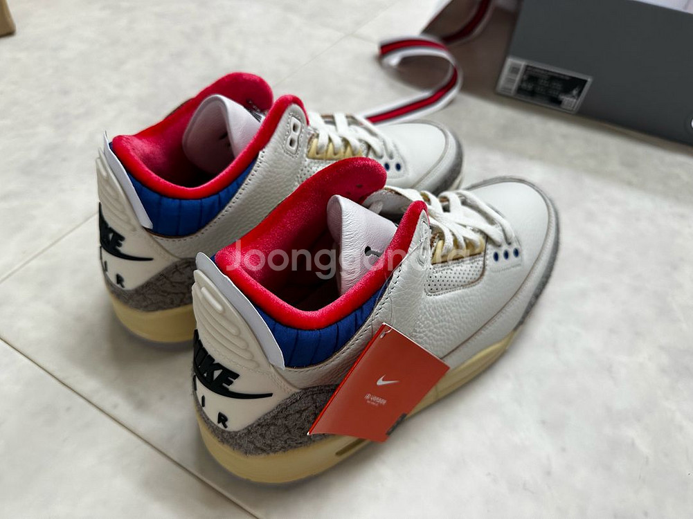 나이키 에어조던3 레트로 서울 판매합니다. 공홈 드로우--3