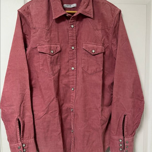 [L] 올드 갭 / 코듀로이 웨스턴 셔츠 / 핑크